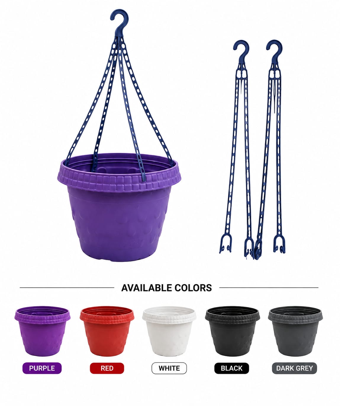 Fibre Pot with Hang